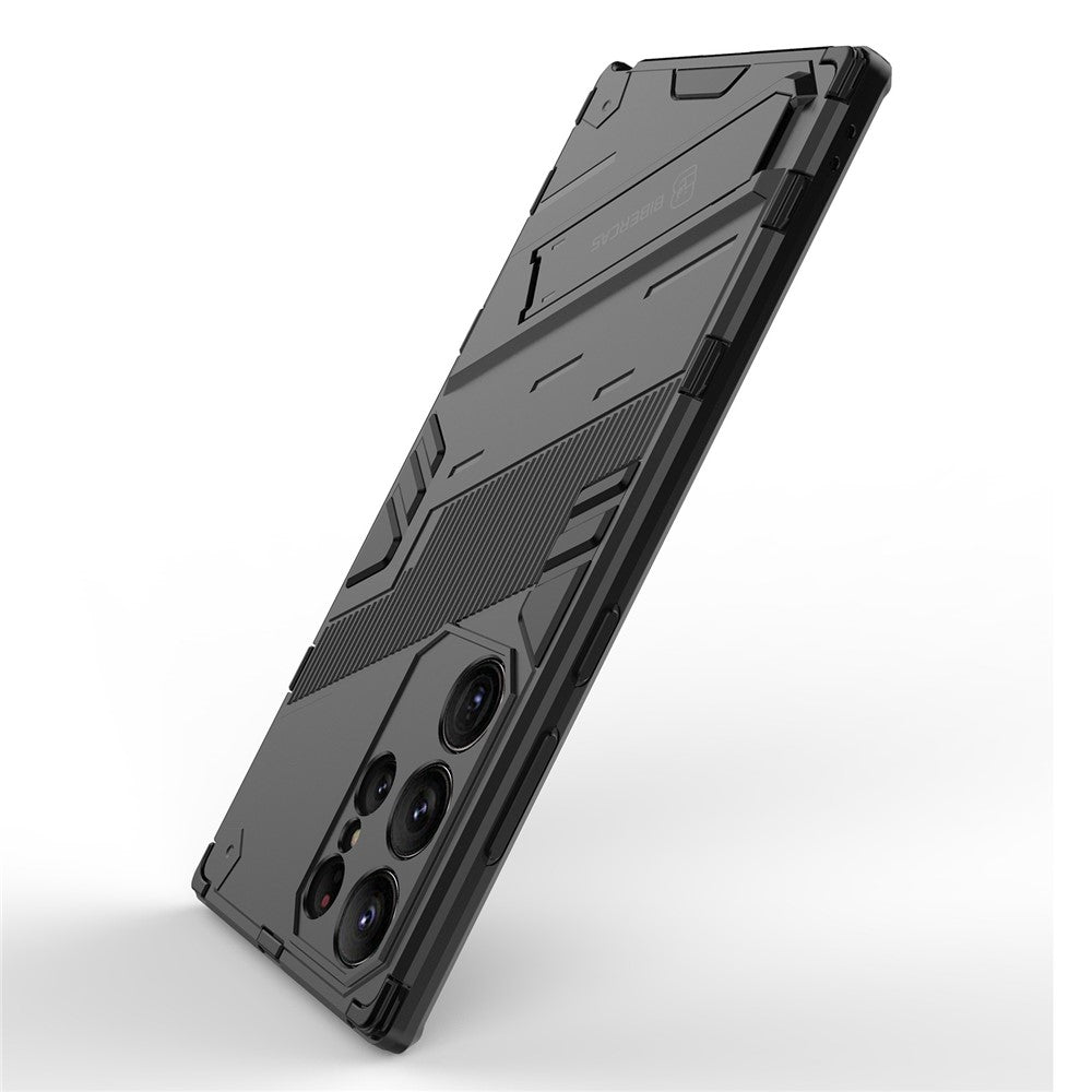 Kickstand Phone Case for Samsung Galaxy S23 Ultra, Drop-proof Hybrid PC + TPU Protective Cover