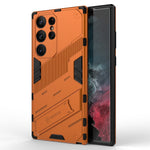 Kickstand Phone Case for Samsung Galaxy S23 Ultra, Drop-proof Hybrid PC + TPU Protective Cover