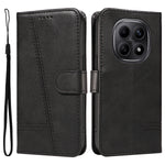 For Xiaomi Poco M8 5G / Redmi Note 15 5G (Global) / 15 4G (Global) Wallet Case T-Shape Lines Leather Phone Cover Stand