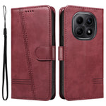 For Xiaomi Poco M8 5G / Redmi Note 15 5G (Global) / 15 4G (Global) Wallet Case T-Shape Lines Leather Phone Cover Stand