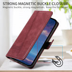 For Xiaomi Poco M8 5G / Redmi Note 15 5G (Global) / 15 4G (Global) Wallet Case T-Shape Lines Leather Phone Cover Stand