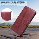 For Xiaomi Poco M8 5G / Redmi Note 15 5G (Global) / 15 4G (Global) Wallet Case T-Shape Lines Leather Phone Cover Stand