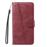 For Xiaomi Poco M8 5G / Redmi Note 15 5G (Global) / 15 4G (Global) Wallet Case T-Shape Lines Leather Phone Cover Stand