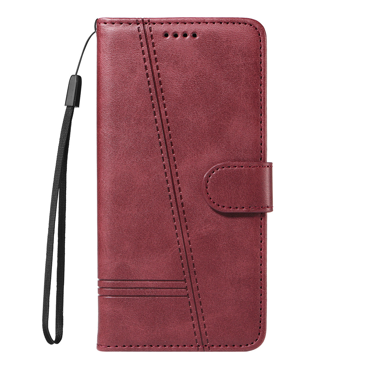 For Xiaomi Poco M8 5G / Redmi Note 15 5G (Global) / 15 4G (Global) Wallet Case T-Shape Lines Leather Phone Cover Stand