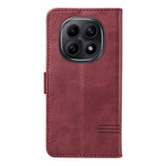 For Xiaomi Poco M8 5G / Redmi Note 15 5G (Global) / 15 4G (Global) Wallet Case T-Shape Lines Leather Phone Cover Stand