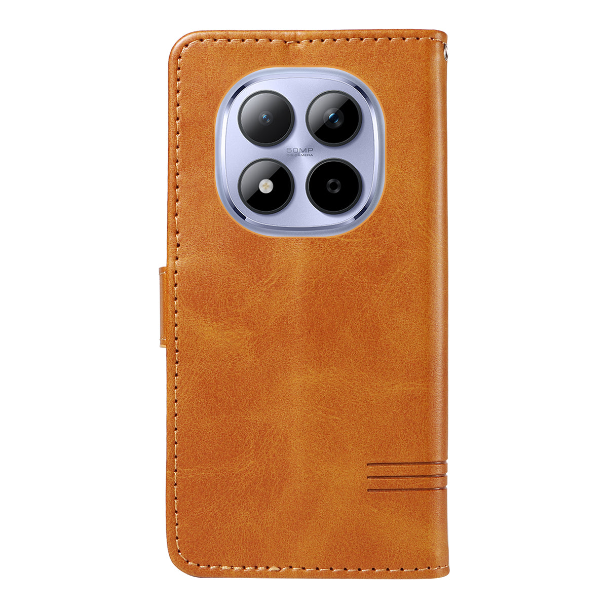 Xiaomi Redmi Note 15 Pro 5G (Global) Plånboksfodral T-formade linjer Lädermobilfodral Stativ