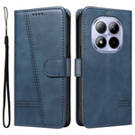 Xiaomi Redmi Note 15 Pro 5G (Global) Plånboksfodral T-formade linjer Lädermobilfodral Stativ