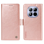 YIKATU For Xiaomi Redmi Note 15 Pro 5G (Global) Case  YK-007 Litchi Texture PU Leather Wallet Phone Cover