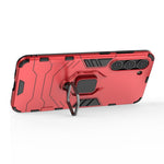 For Samsung Galaxy S23+ Ring Holder Kickstand Phone Case PC + TPU Dual Layer Protection Shockproof Cover