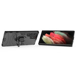 Anti-scratch Phone Case For Samsung Galaxy S23 Ultra, Ring Holder Kickstand Protective Phone Cover