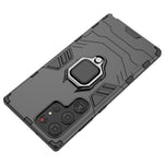 Anti-scratch Phone Case For Samsung Galaxy S23 Ultra, Ring Holder Kickstand Protective Phone Cover