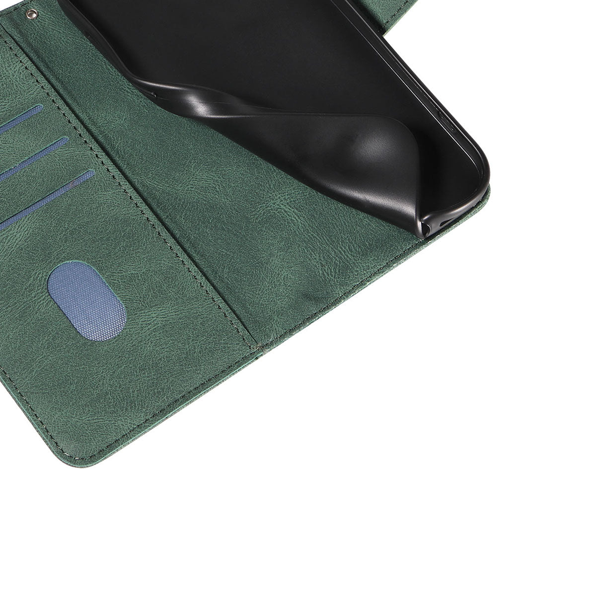 Xiaomi Poco M8 5G / Redmi Note 15 5G (Global) Plånboksfodral Lädermobilfodral Stativ med Böjd Linjedesign