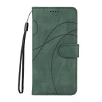 For Xiaomi Poco M8 5G / Redmi Note 15 5G (Global) Wallet Case Leather Phone Cover Stand with Curved Line Design