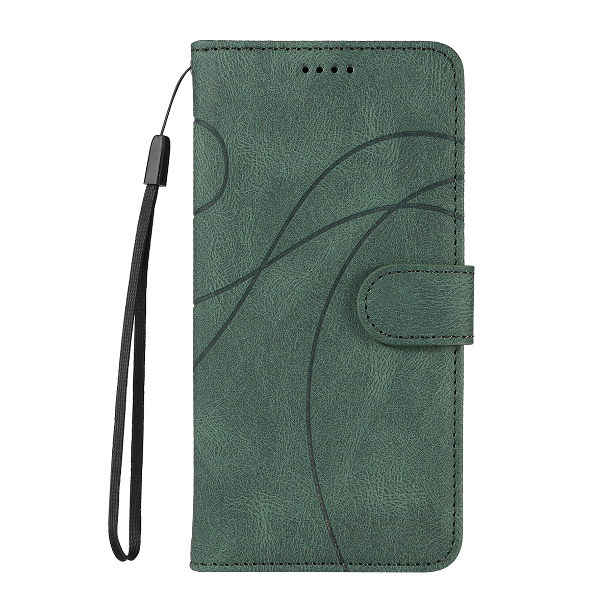 Xiaomi Poco M8 5G / Redmi Note 15 5G (Global) Plånboksfodral Lädermobilfodral Stativ med Böjd Linjedesign