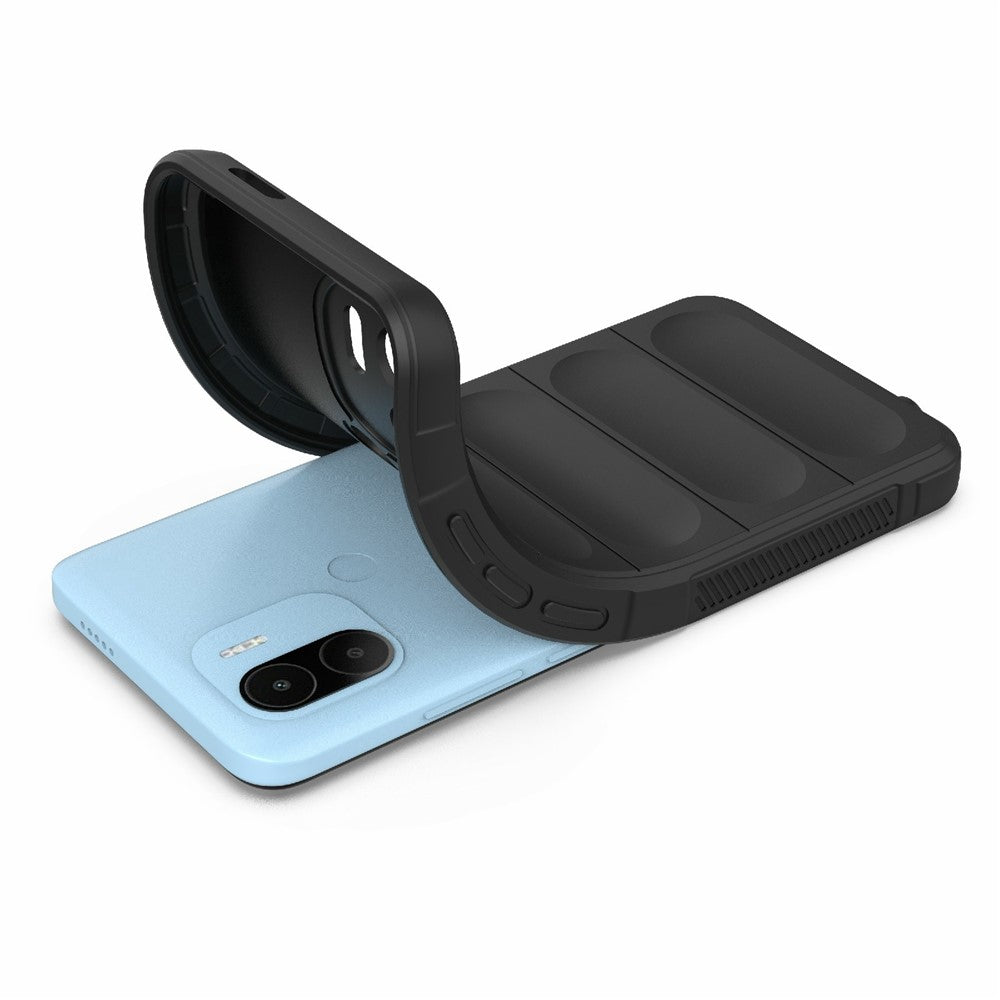 For Xiaomi Redmi A1+ 4G / A2+ 4G / Poco C50 4G Rugged Flexible TPU Phone Back Cover Anti-drop Smartphone Case