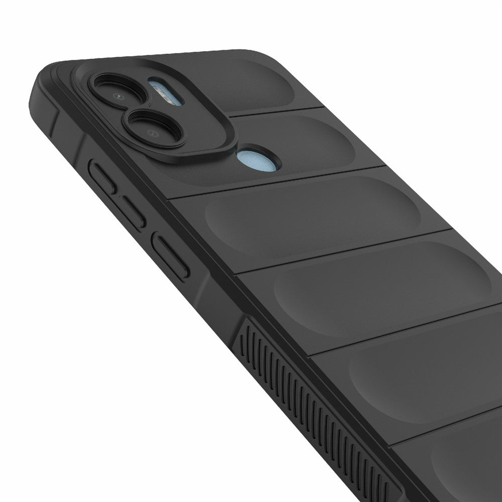 For Xiaomi Redmi A1+ 4G / A2+ 4G / Poco C50 4G Rugged Flexible TPU Phone Back Cover Anti-drop Smartphone Case