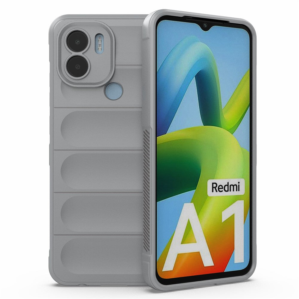 For Xiaomi Redmi A1+ 4G / A2+ 4G / Poco C50 4G Rugged Flexible TPU Phone Back Cover Anti-drop Smartphone Case