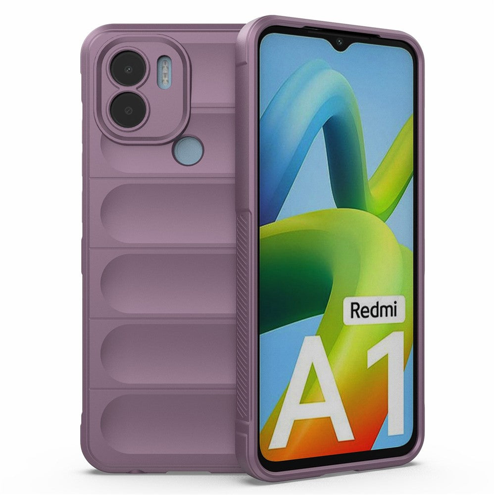 For Xiaomi Redmi A1+ 4G / A2+ 4G / Poco C50 4G Rugged Flexible TPU Phone Back Cover Anti-drop Smartphone Case