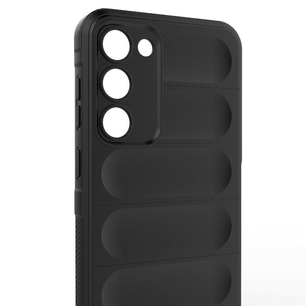 Cell Phone Case for Samsung Galaxy S23, Flexible TPU Drop Protection Rugged Back Cover