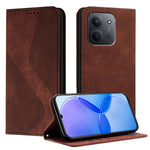 For Xiaomi Redmi 15C 5G (EU) (173mm) / Xiaomi Redmi 15C 4G (EU) (173mm) Phone Cover Skin-touch Feel Leather Wallet Case with Stand