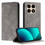 Xiaomi 15T mobilskal Läderfodral med Hudkänsla och Stativ