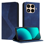 For Xiaomi 15T Pro Phone Cover Skin-touch Feel Leather Wallet Case with Stand