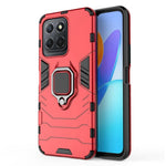 Ringholder Støtteben Beskyttende Telefoncover til Honor X8 5G, Hårdt PC Blødt TPU Anti-ridse Hybridcover