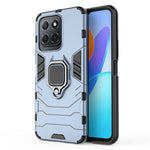 Telefoncover med ringholder og støttefod til Honor X8 5G, hårdt PC blødt TPU anti-ridse hybridcover