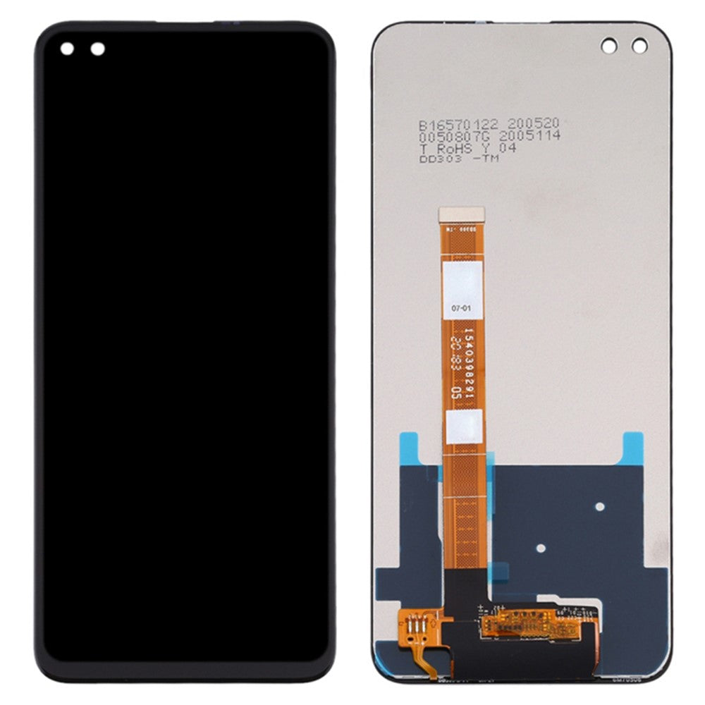 OEM LCD Skærm og Digitizer Samling Erstatningsdel til Realme 6 Pro Mobiltelefontilbehør (Kvalitet S, Uden Logo)