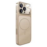 For iPhone 16 Pro Max Magnetic Case Transfer to 17 Pro Max PC Phone Cover with AG Corning Glass Lens Film