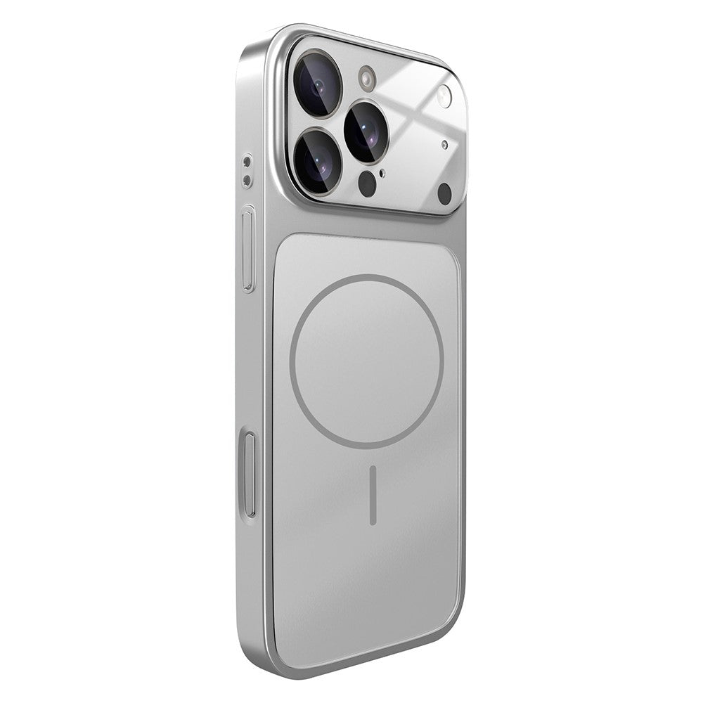 For iPhone 16 Pro Max Magnetic Case Transfer to 17 Pro Max PC Phone Cover with AG Corning Glass Lens Film