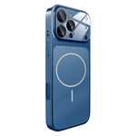 For iPhone 16 Pro Max Magnetic Case Transfer to 17 Pro Max PC Phone Cover with AG Corning Glass Lens Film