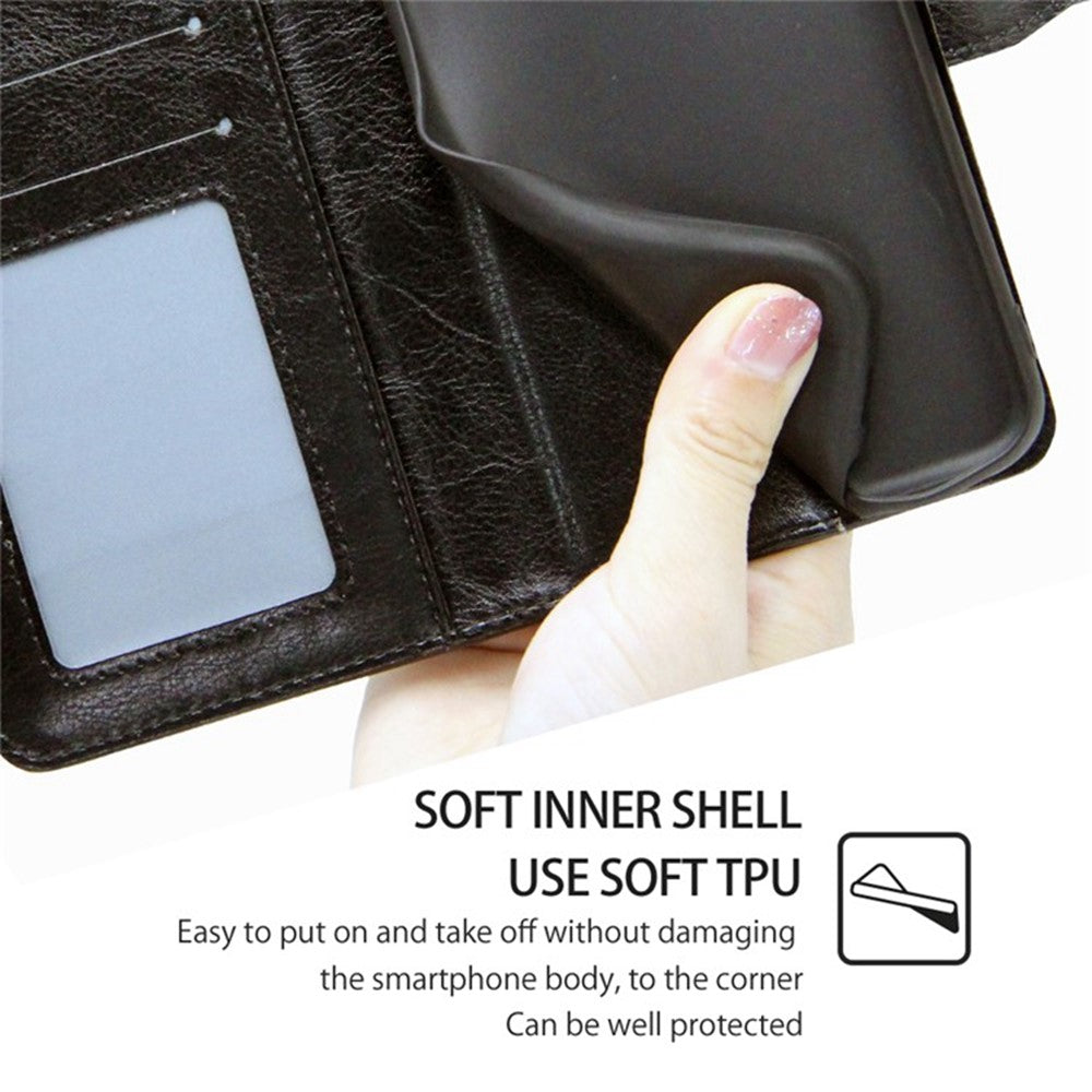 For Xiaomi Redmi 15C 4G (Global) (171mm) / Poco C85 4G (171mm) Case Wallet PU Leather + TPU Folding Stand Phone Cover