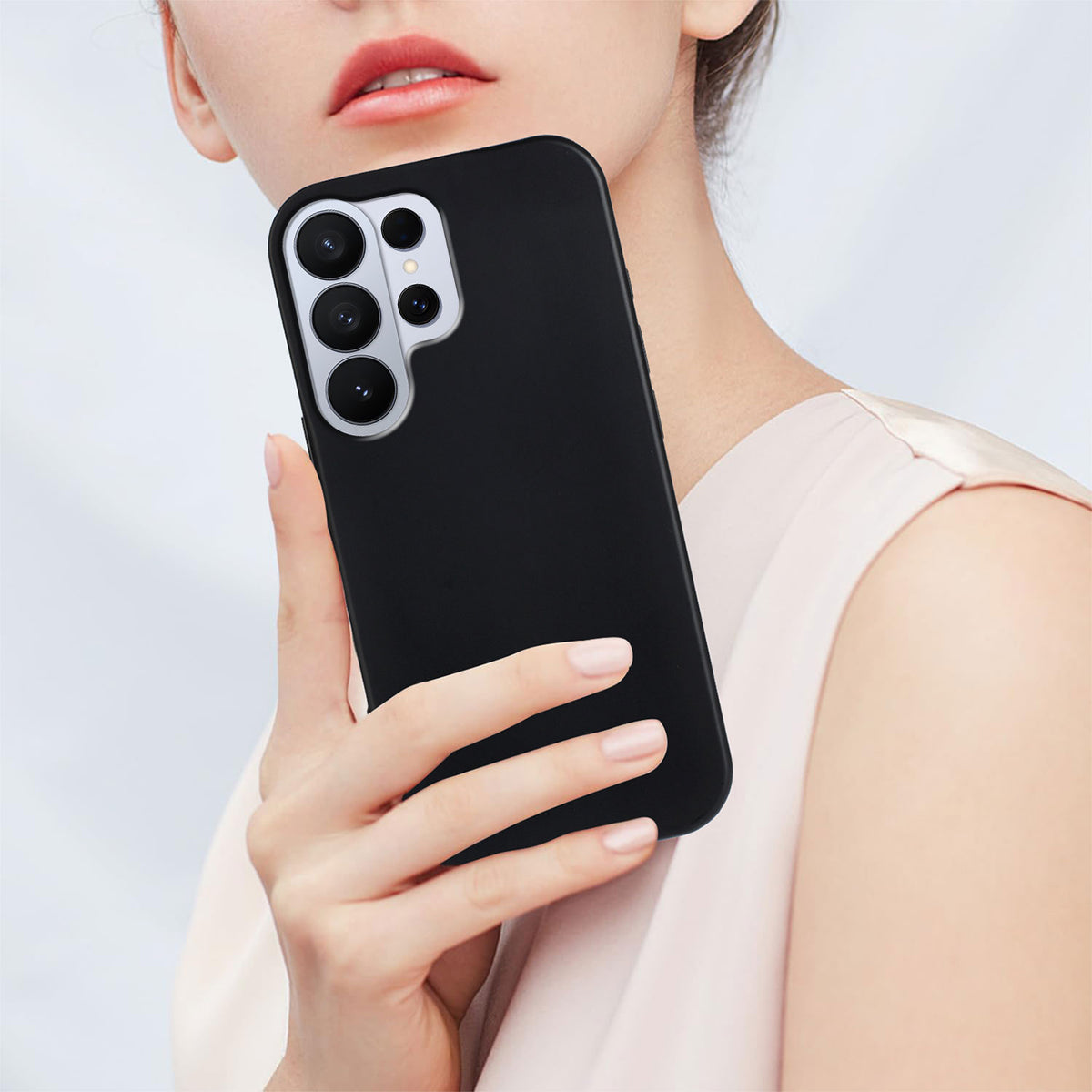 Samsung Galaxy S26 Ultra TPU-skal Mjukt Matt Anti-fingeravtrycksskyddande mobil Baksida