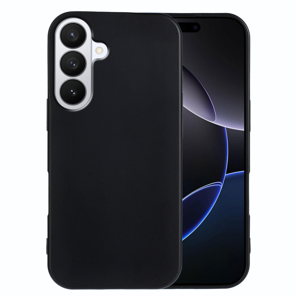 Samsung Galaxy S26 TPU-skal Mjukt Matt Anti-fingeravtryck mobil Baksida