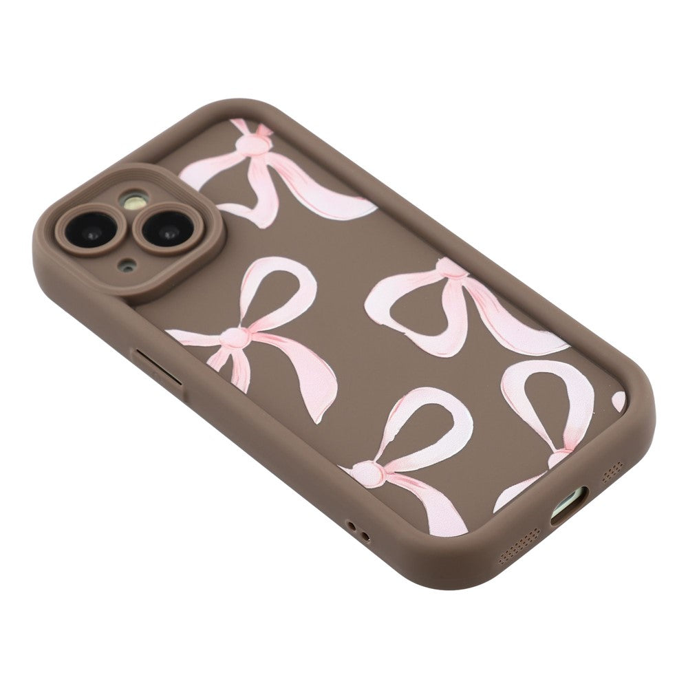 For iPhone 15 Case Aesthetic Pattern Print TPU Shockproof Phone Cover