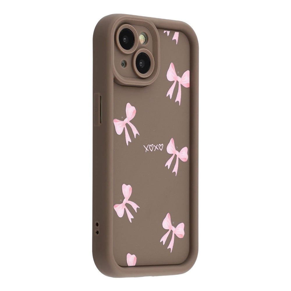 For iPhone 15 Case Aesthetic Pattern Print TPU Shockproof Phone Cover