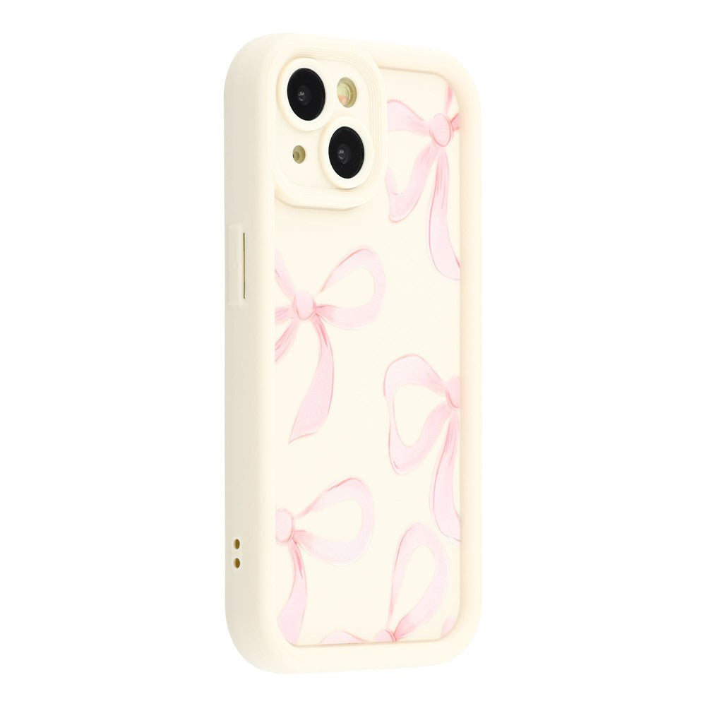 For iPhone 15 Case Aesthetic Pattern Print TPU Shockproof Phone Cover