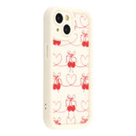 For iPhone 15 Case Aesthetic Pattern Print TPU Shockproof Phone Cover