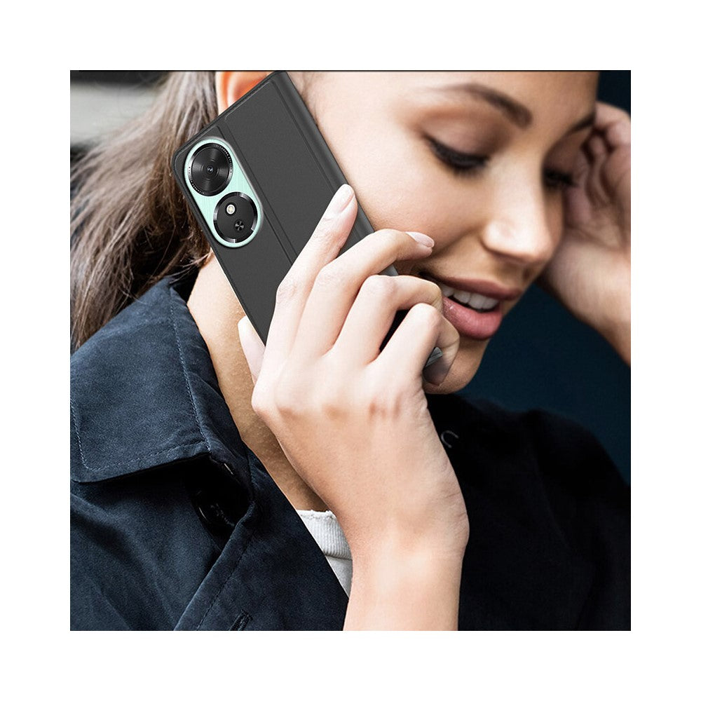 Til Honor Play10C 5G Cover i PU-læder med kortholder og stativfunktion
