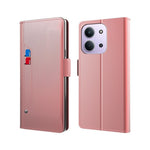 For Xiaomi Redmi 15C 4G (Global) (171mm) / Poco C85 4G (171mm) Case Stand PU Leather Phone Cover Card Holder Mirror