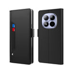 For Xiaomi Poco M8 Pro 5G / Redmi Note 15 Pro+ 5G (Global) Case Stand PU Leather Phone Cover Card Holder Mirror