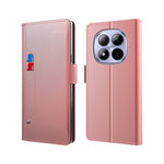 For Xiaomi Poco M8 Pro 5G / Redmi Note 15 Pro+ 5G (Global) Case Stand PU Leather Phone Cover Card Holder Mirror