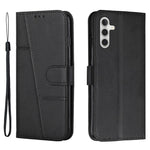 Samsung Galaxy A14 5G / 4G syet PU-læder, magnetisk spænde, mobilcover, tegnebog, stativ, folio-flip-etui med rem