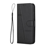 Samsung Galaxy A14 5G / 4G syet PU-læder, magnetisk spænde, mobilcover, tegnebog, stativ, folio-flip-etui med rem