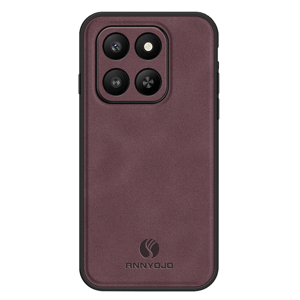 ANNYOJO Case for Honor 400 Smart 5G / 400 Smart 4G / X7d 4G PU Leather + PC + TPU Anti Drop Phone Back Cover