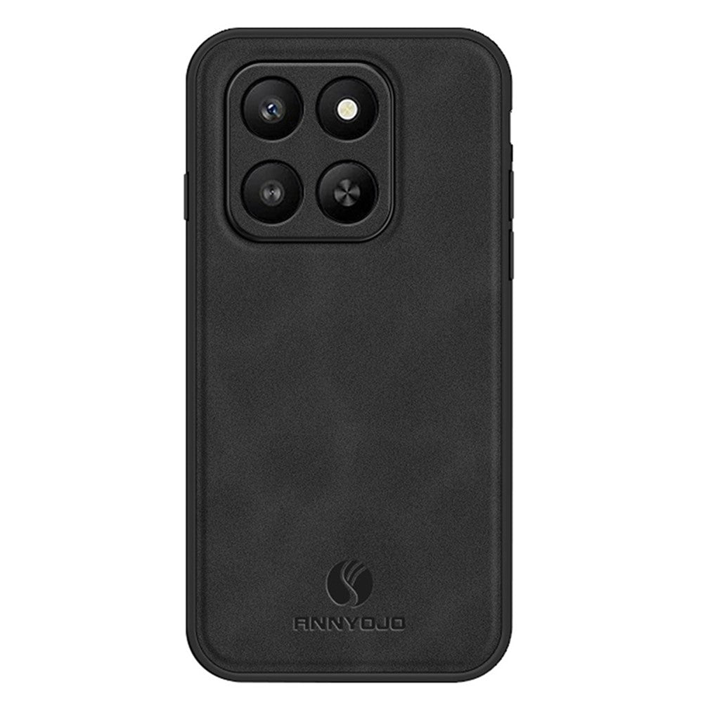 ANNYOJO Case for Honor 400 Smart 5G / 400 Smart 4G / X7d 4G PU Leather + PC + TPU Anti Drop Phone Back Cover