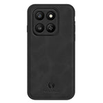 ANNYOJO Case for Honor 400 Smart 5G / 400 Smart 4G / X7d 4G PU Leather + PC + TPU Anti Drop Phone Back Cover