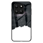 For Honor 400 Smart 5G / X7d 4G cover Stjernehimmel Mønster Hærdet Glas Telefoncover