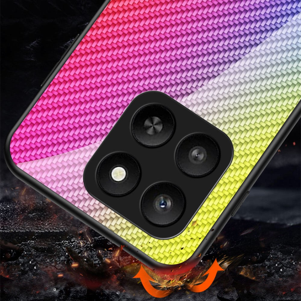 For Honor 400 Smart 5G / 4G / X7d 4G Case Tempered Glass Shockproof Phone Cover